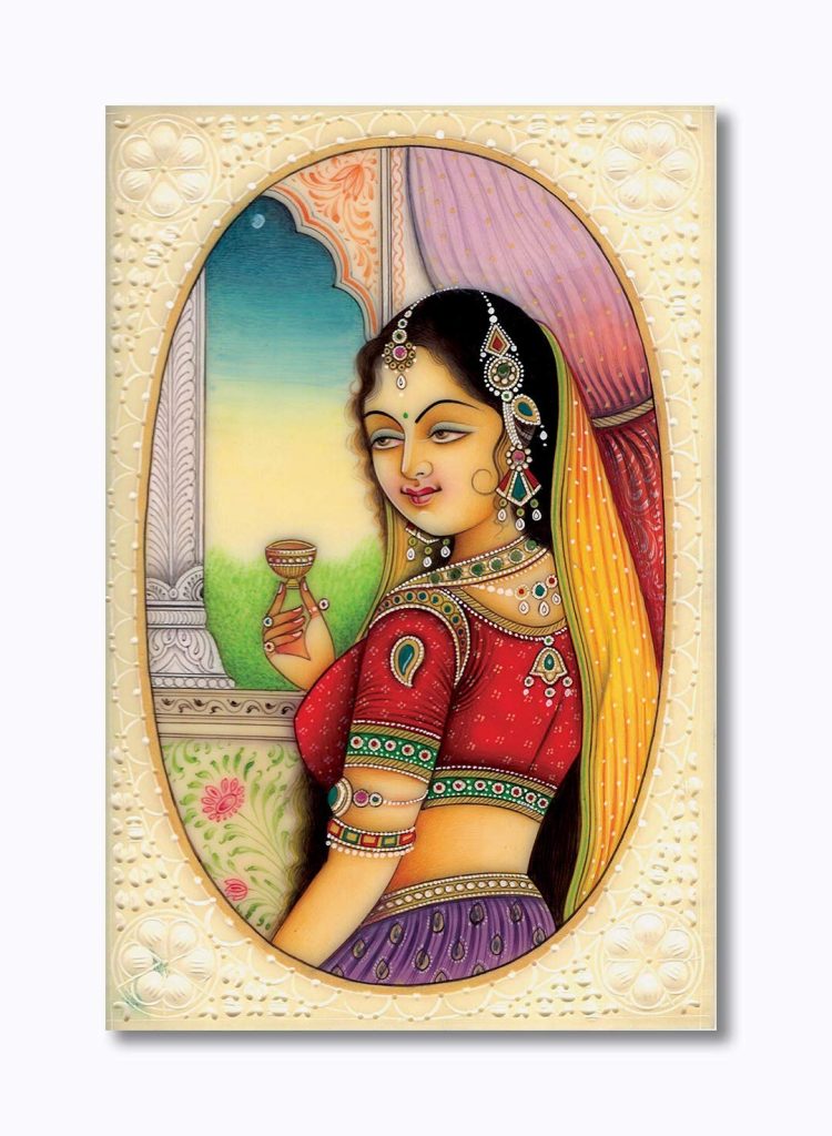 Rajputana Rajasthani Art Paintings on Canvas
