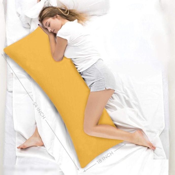 Long Body Pillow | Pregnancy Pillow | Cuddle Pillow | for Cozy Restful Sleep